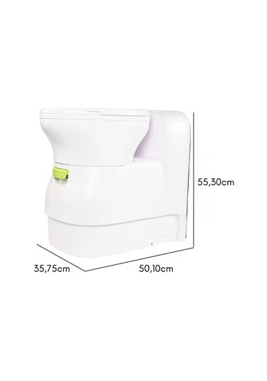 Nowatec Karavan Kasetli Tuvalet 22 Litre - 12v-1027