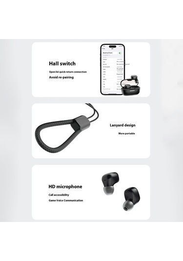 CBTxGlobal Dudao U17S TWS Bluetooth Kablosuz Kulak İçi Kulaklık