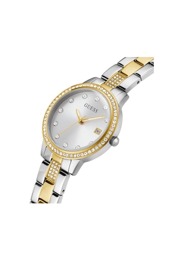 Guess Gugw0725l1 Altın Kaplama Taşlı Kadın Kol Saati