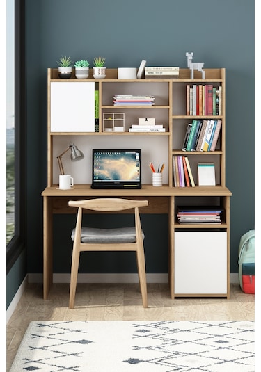 Liga Çalışma Masası Kitaplıklı Bilgisayar Masası Sepet-beyaz Sepet-beyaz Liga Çalışma Masası Kitaplıklı Bilgisayar Masası Sepet-beyaz Sepet-beyaz