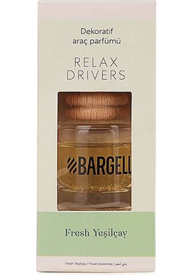 Bargello Relax Drıvers Fresh Yeşilçay 8 Ml Dekoratif Araç Kokusu