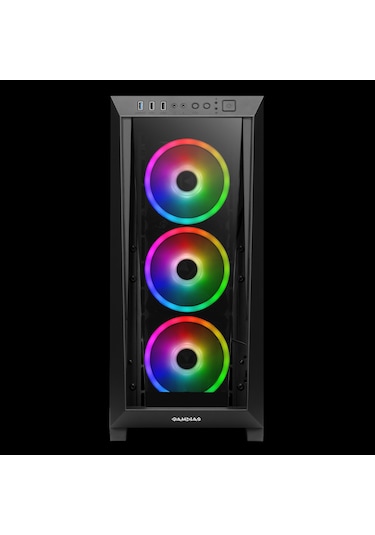 Gamdias Talos M1 Elite 750W 80+ Bronze ARGB Tempered Glass Gaming Kasa
