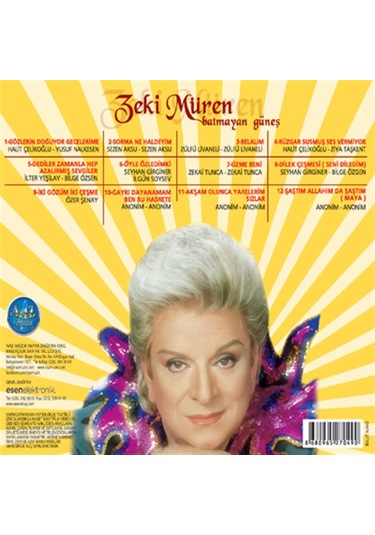 Zeki Müren - Batmayan Güneş (CD)