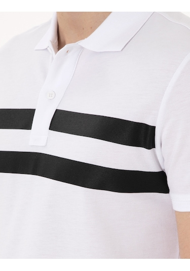 Pierre Cardin Erkek Beyaz Tişört 50310154-vr013 Beyaz
