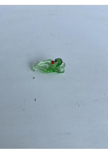 El Yapımı Mini Murano Cam Ahtapot Biblo A122-06