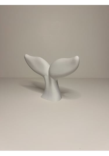 Modern Balina Kuyruğu Obje Minimal Salon Masa Üstü Dekoru - 16109775