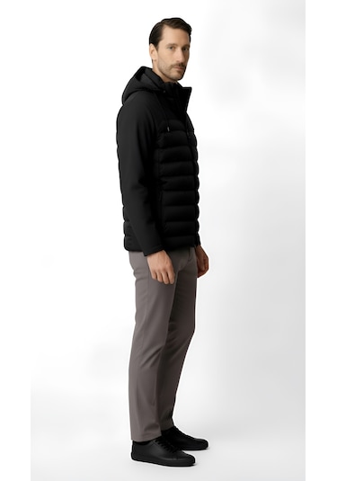 İgs Erkek Siyah Mont-9925 Siyah