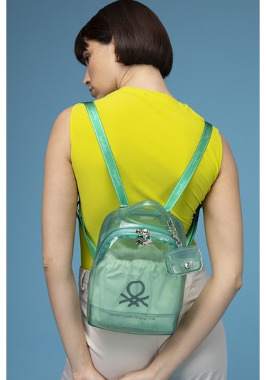 Unıted Colors Of Benetton Kadın Sırt Çantası C.bnt 1455 Yeşil