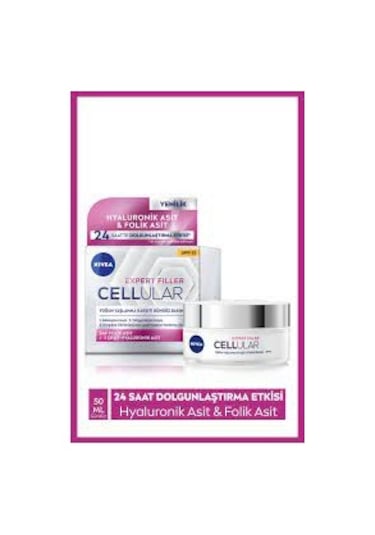 Nivea Cellular Expert Filler Yaşlanma Karşıtı Gündüz kremi 50 ML