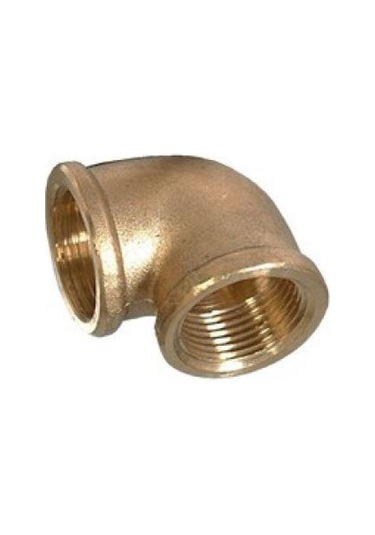 Sarı Dişli Dirsek 1/4"