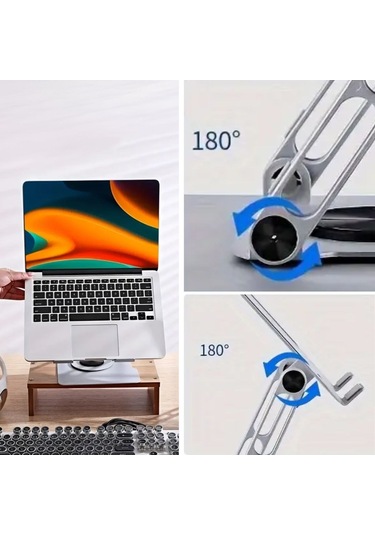 Buffer 360 Derece Dönebilen Hava Aldıran Laptop Standı
