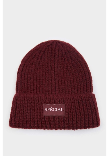 Defacto Kadın Kışlık Bere R7539az25wnbr150 Bordo