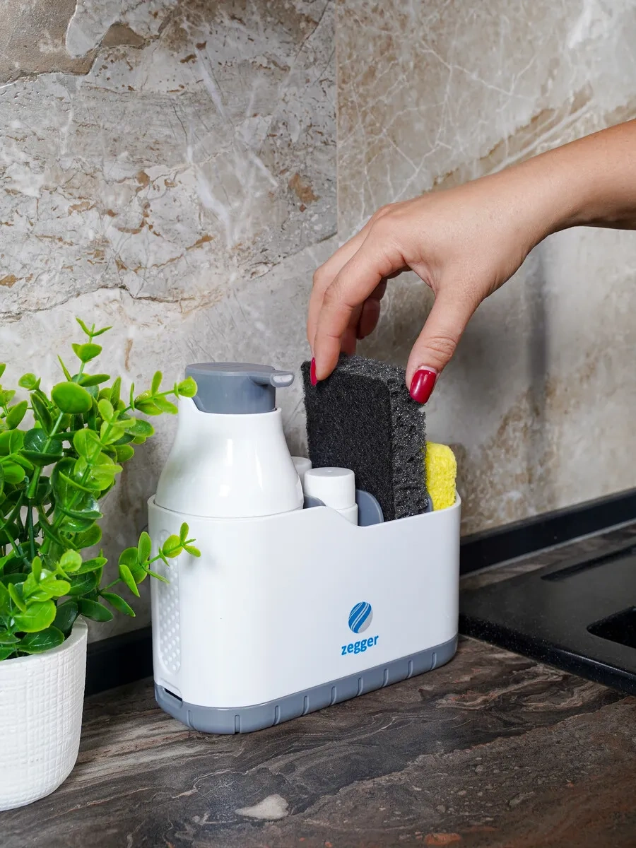 Zegger Organizerlı Sabunluk 239131482 Beyaz