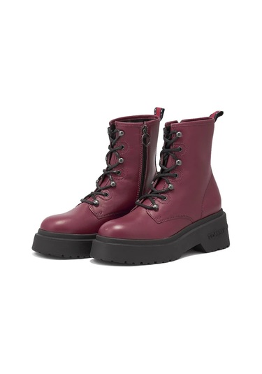 Tommy Hılfıger Kadın Bot En0en02404-xjs Bordo