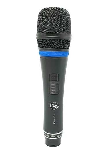 Pawer Pw-1111 Profesyonel Kablolu Mikrofon Metal Kasa