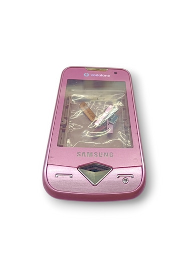 Samsung S5600 Kasa Galaxy Uyumlu Pembe Renk Orta Ka