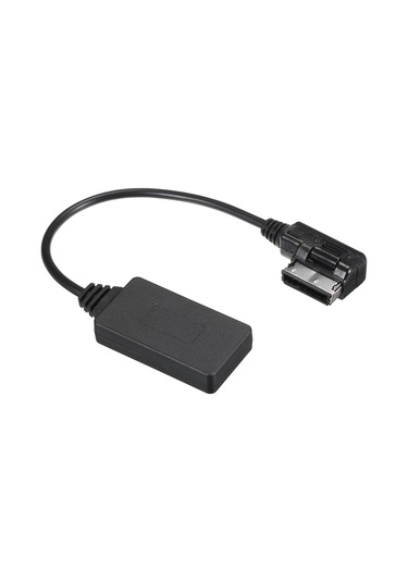 Honmex Audi Volkswagen İçin Siyah Plastik Aux Arabalı Bluetooth Ses Kablosu Adaptörü