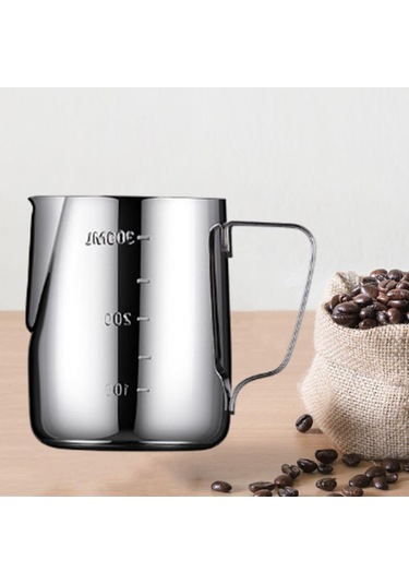 Suntek Magideal Paslanmaz Çelik Süt Dökme Pot Köpürtme Sürahi 350ml