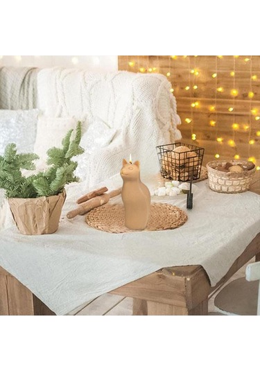 Gatherco Silikon Kedi Kalıbı Balmumu Epoksi Reçine Döküm Sabun Kalıbı Ayakta Kedi Kendin Yap Silikon Kalıp Hayvan Aromaterapi Mum Kalıbı