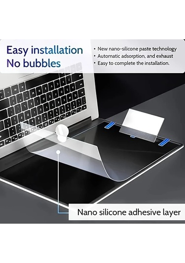 Honeybeeshop 14 İnç 16:10 Laptop Ekran Koruyucu Anti Spy Mat 3h Pet Gizlilik Koruma