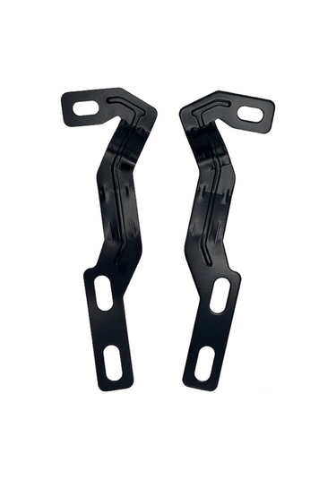 Toyota Tacoma 2016-2020 İçin Motor Kaputu A-sütun Fener Braketleri, Aluminyum Alloy, Siyah, Çift Set