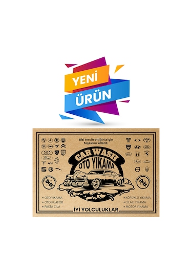 Kraft 35 x 50 CM Oto Paspas Kağıdı 100 Adet