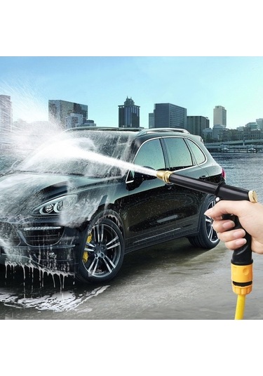 Tongxida Yüksek Basınçlı Araba Yıkama Teleskopik Sulama, H2+3 Bağlantı+15m Boru