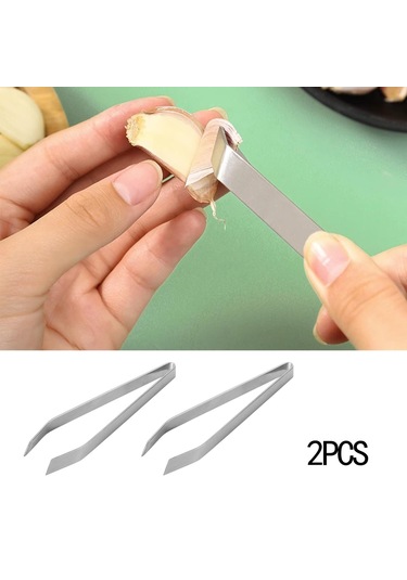 Suntek 2 Parça Balık Kılçığı Cımbız, Paslanmaz Eğimli Gosterildigi Gibi Diğer