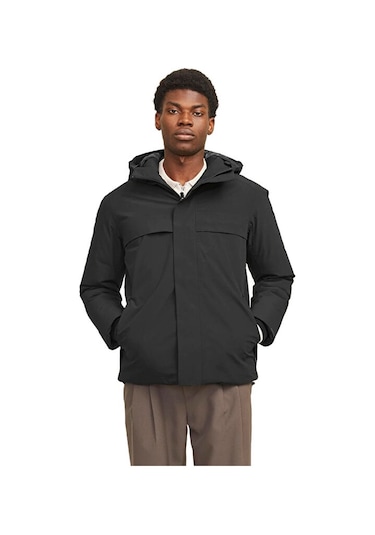 Jack Jones Jprblawave Erkek Outdoor Montu 12259457-black Siyah