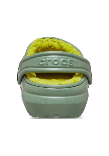 Crocs Classic Lined Clog T Çocuk Terlik - Kaktüs Yeşili Yeşil