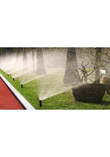 5 Adet Hunter Psu- 10-a 3mt Yarıçap Çim Sulama Sprey Fıskiye Ve Montaj Ek Parçaları