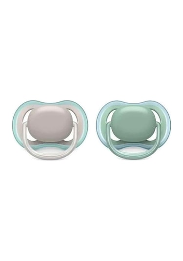 Philips Avent Scf085/16 Ultra Air 6 - 18Ay 2'li Emzik Yeşil - Mavi