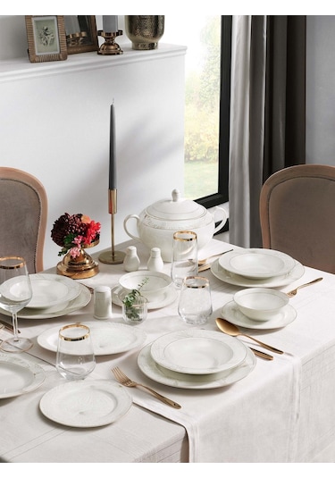 Pierre Cardin Nicholas 60 Parça Yemek Takımı