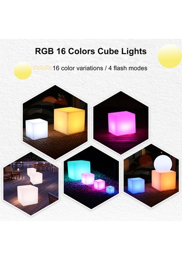 Springsun 10cm Usb Şarjlı Led Kubbe Lambası, Uzaktan Kumandalı, Renkli Işık, Dahili Li-poly Batarya Diğer