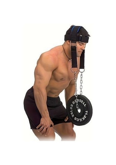 Servikal Kas Antrenörü Spor Ağırlık Eğitim Ekipmanları Fitness Halter Başlık Özel Askılı Kapak