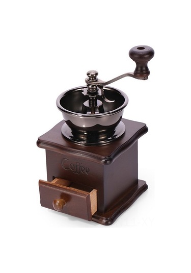 Yaleker Kahve Fincanı Ve Kuru Malzeme Öğütücü, Seramik Çekirdekli, Manüel Elm Ahşap, Vintage Tarz, Lezzet Ve Kokusu Koruyucu Diğer