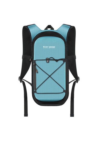 West Bıkıng Yp0707378 Bisiklet, Dağcılık İçin Yürüyüş Sıvı Alım Sırt Çantası Su Torbası Taşıyıcı Mavi