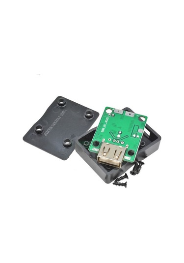 Solar Panel Kontrol Kartı Usb 5v 2a Kutu Dc 6-20v To 5v 2a Voltaj Düşürücü Usb Çıkış Solar Panel