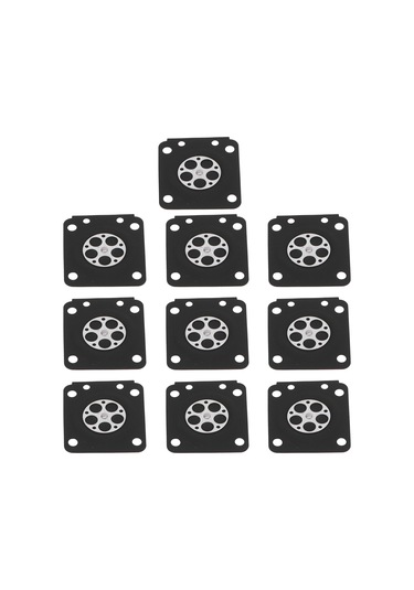 Yifomall Zama Ms210 Ms230 Ms2500 Zincirli Testere İçin 10'lu Karbüratör Diyafram Conta Takımı - Dayanıklı Kauçuk+demir Malzeme