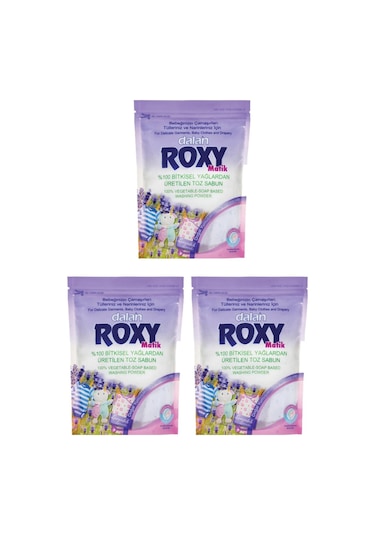 Dalan Roxy Matik Lavanta Kokulu Toz Sabun 3 x 800 G