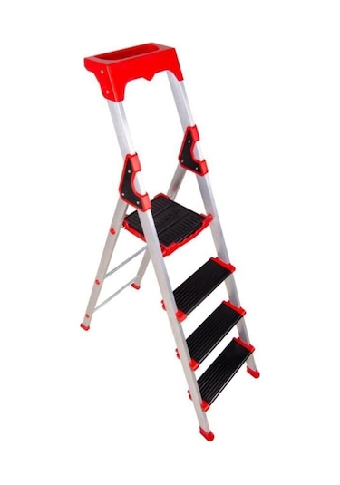 Saraylı Prefessional Alüminyum Seyyar Merdiven 4+1 5 Li
