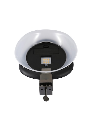 Geeroyoo "güneş Enerjili Bahçe Aydınlatma Lambası - 9 Led'li Su Geçirmez Çit Ve Duvar Aydınlatması" Siyah