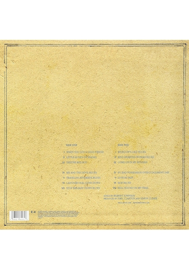 Eric Clapton - Me And Mr.johnson / Plak