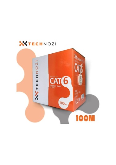 Luxury, 100 Metre 23awq Ethernet Kablo, 100 Metre Cat6 Kablo