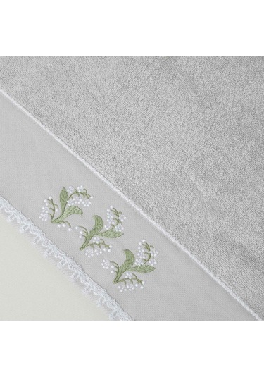 Linens Evara Pamuk 50x85 Cm Yüz Havlusu Stone Taş
