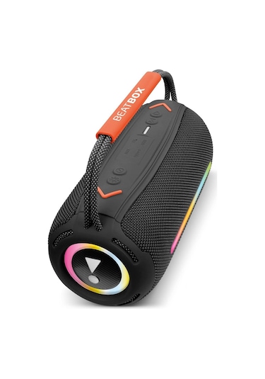 Powerway Beatbox Led Işıklı USB SD Aux FM Radyo Bluetooh Hoparlör