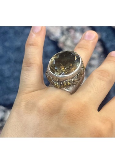 Limon Topaz Yüzük 196