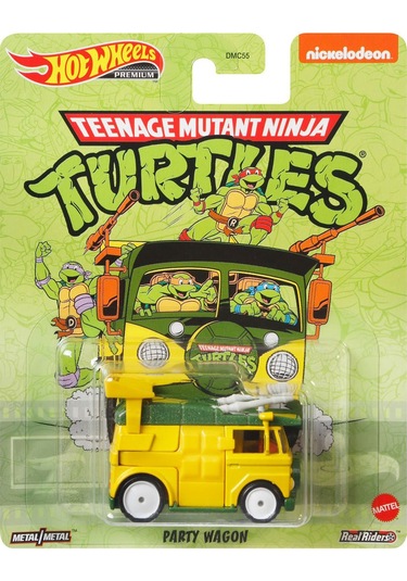 Hot Wheels Ninja Turtles Premium Arabalar Party Wagon
