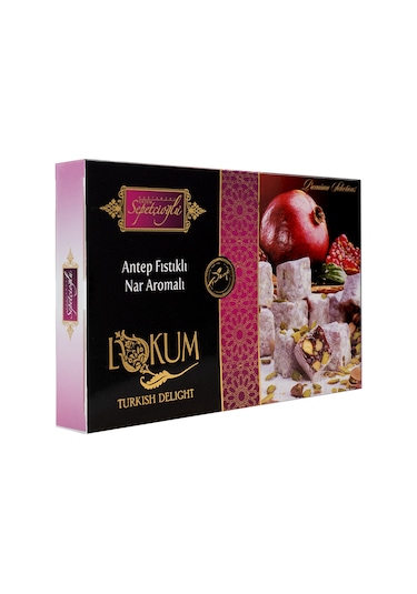 Erdem Sepetçioğlu Antep Fıstıklı Narlı Lokum 300G