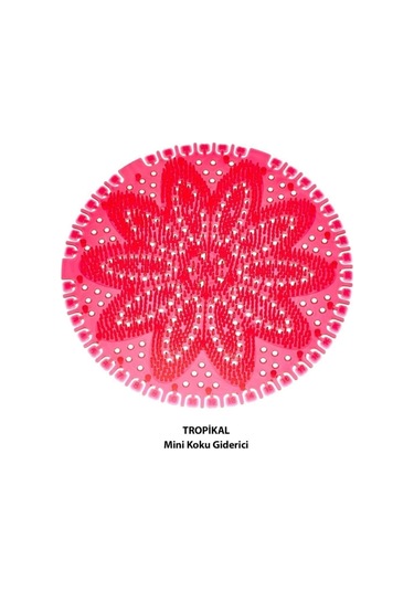 Mini Lavabo Pisuvar Süzgeci Koku Giderici 5 Adet Çilek Tropikal